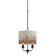Simonson 2 - Light Matte Black Unique/Statement Pendant