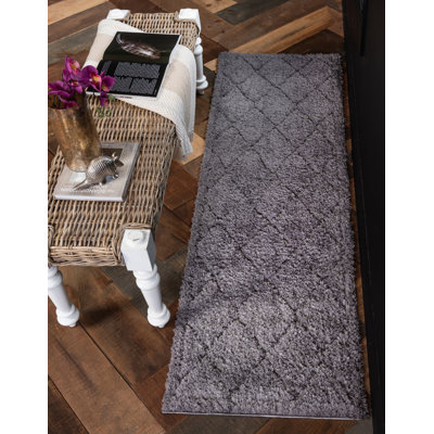 Tapis gris foncé Cand