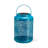 8.75"H Metal Cutout Solar Powered Outdoor Hanging Lantern-1267778223