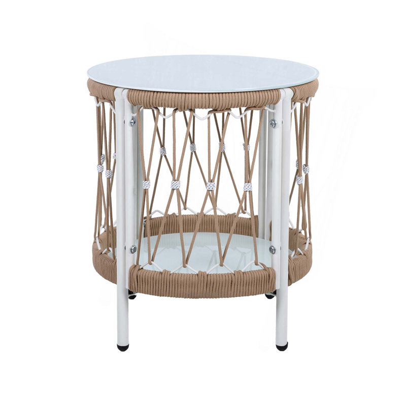 Table d'appoint d'extérieur 17,32 po Bohemian Garden