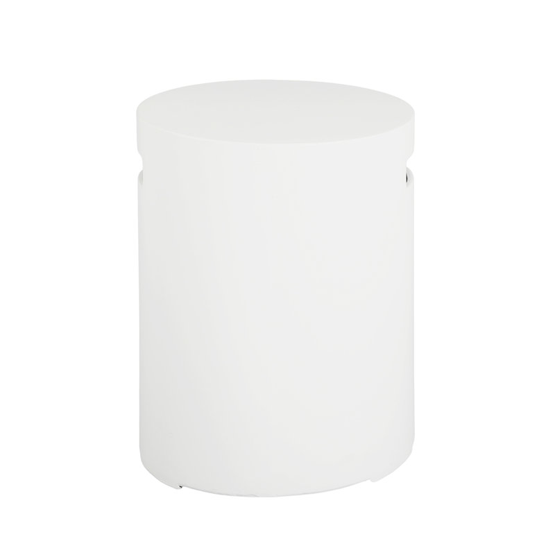 16x20 inch Tank Holder/Side Table, White