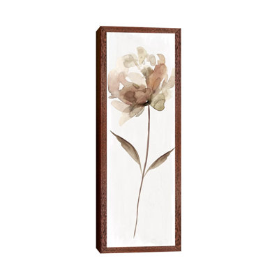 Neutral Bloom II by Carol Robinson - Panoramic Print on Canvas