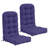 Outdoor/Indoor High Back Chair Cushion-125529599
