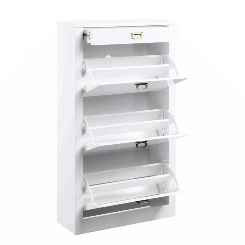Armoire de rangement pour chaussures en bois 12 paires