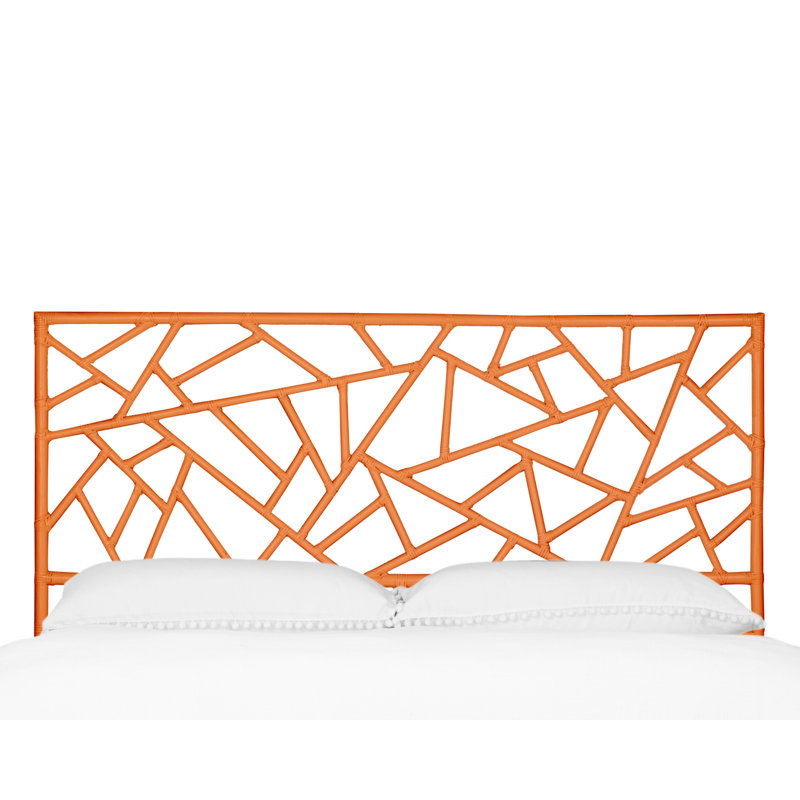 Lit standard à profil bas Tiffany, Très grand, Orange citron