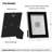 Liora 5 x 7 Black Enamel Metal Picture Frame with Silver-Tone Trim-132485587