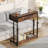 Zavalla Mobile End Table with Drawer C Table Sofa Side Table-1248993334