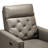 Gumesindo 31.50" Wide Genuine Leather Power Recliner-531428167