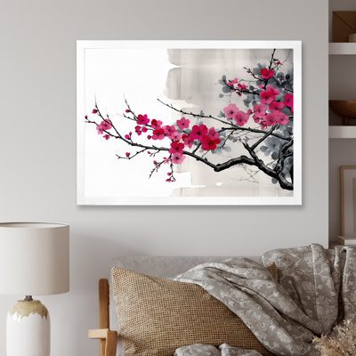 Asian Art Sumi Blossom II " Asian Art Sumi Blossom II "