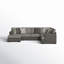 Canapé modulaire en microfibre Eastep