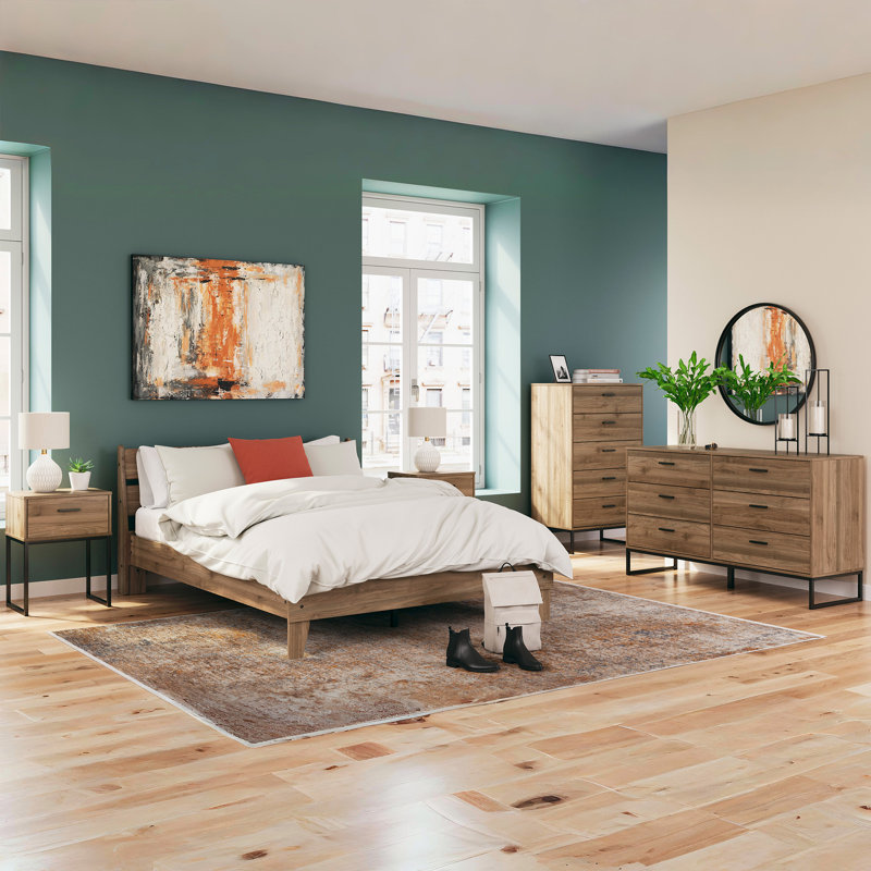 Grand lit plateforme Karnova, Double