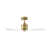 Hand Rubbed Antique Brass/Matte White selected