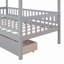 Lit en bois avec deux tiroirs-382175627-382175348