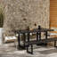 Judith Outdoor Rectangle Dining Table