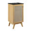 Meuble-lavabo sur pied simple 17,5 po avec plateau en bois manufacturé Modway Soma-93249750-93249751
