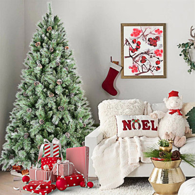 Arbre de Noël avec support en métal
