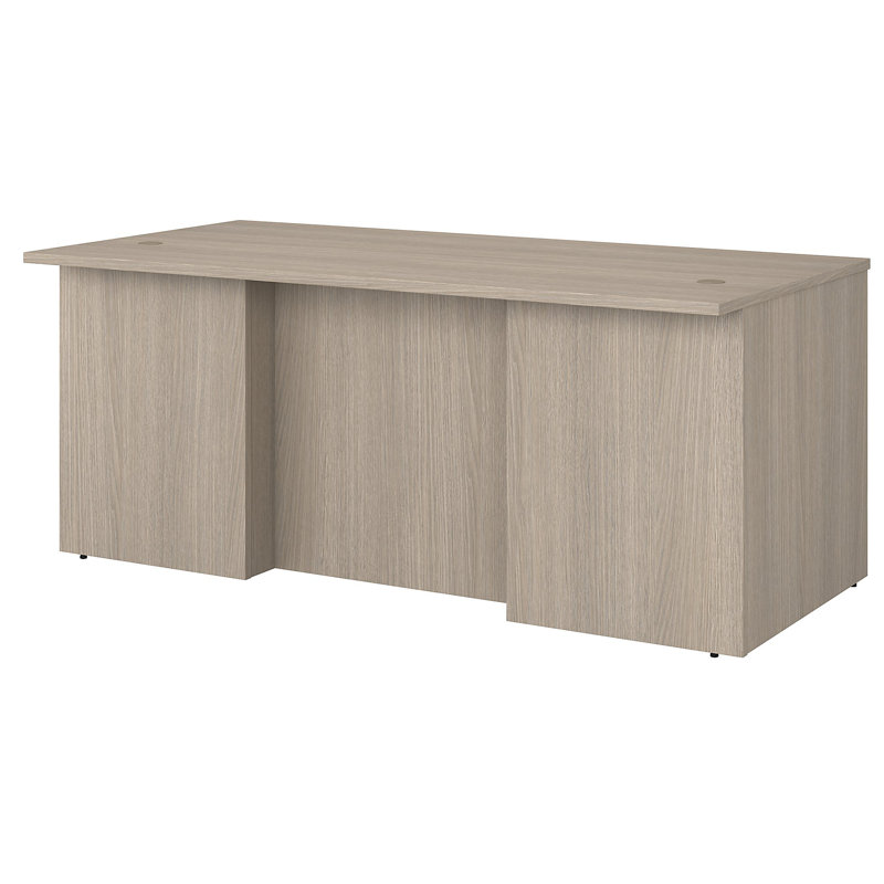 Ensemble de bureau configurable Office 500, Chêne sable, H 29,84 po x l 71,1 po x P 23,34 po