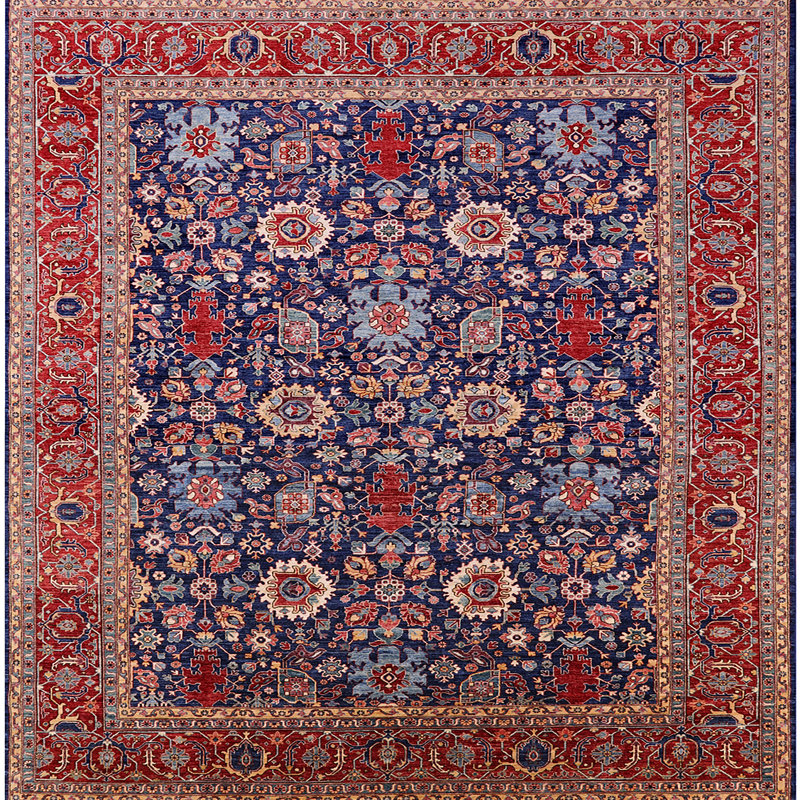 Haider Oriental Indoor Rug, Square 8'