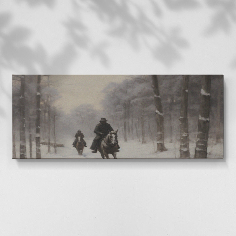 Série paysage - CMLIX - Toile tendue avec châssis - Prêt à accrocher, H 12 po x l 30 po