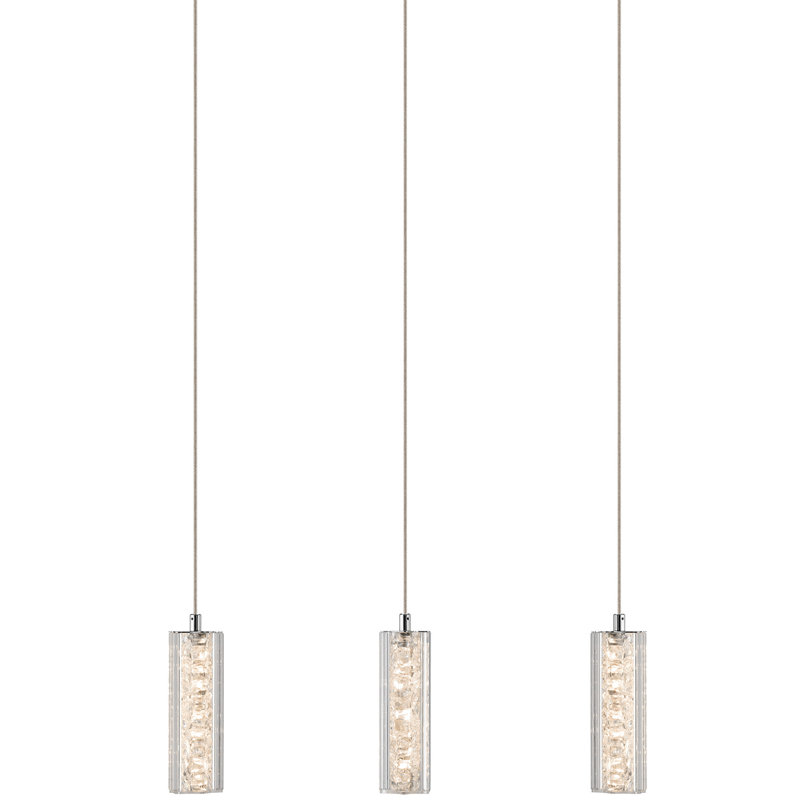 3 - Light LED Kitchen Island Pendant