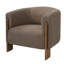 Fauteuil demi-tonneau rembourré Kellan-134492460-134492461