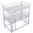 Metal Twin Size Triple Bunk Bed-965352277