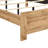 Rustic Wooden Panel Bed-1521854132