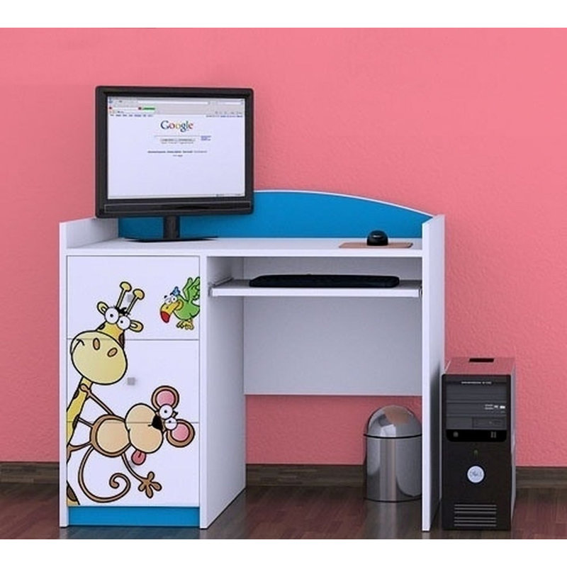 Sena 100cm Computer Desk, Blue