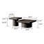 Ensemble de tables basses Modern Modern
