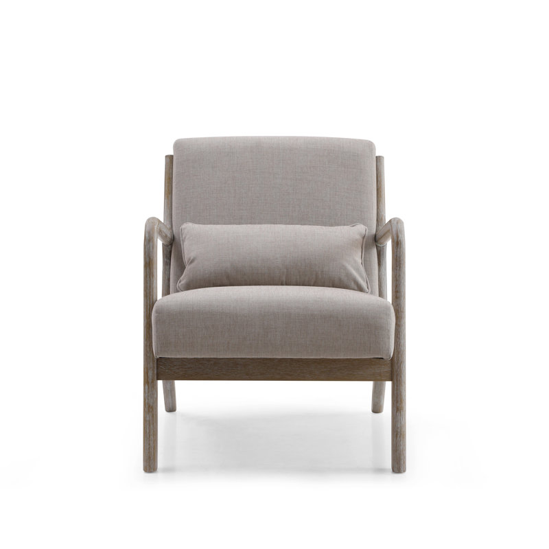 Hayle Light Frame Accent Chair, Linen Blend