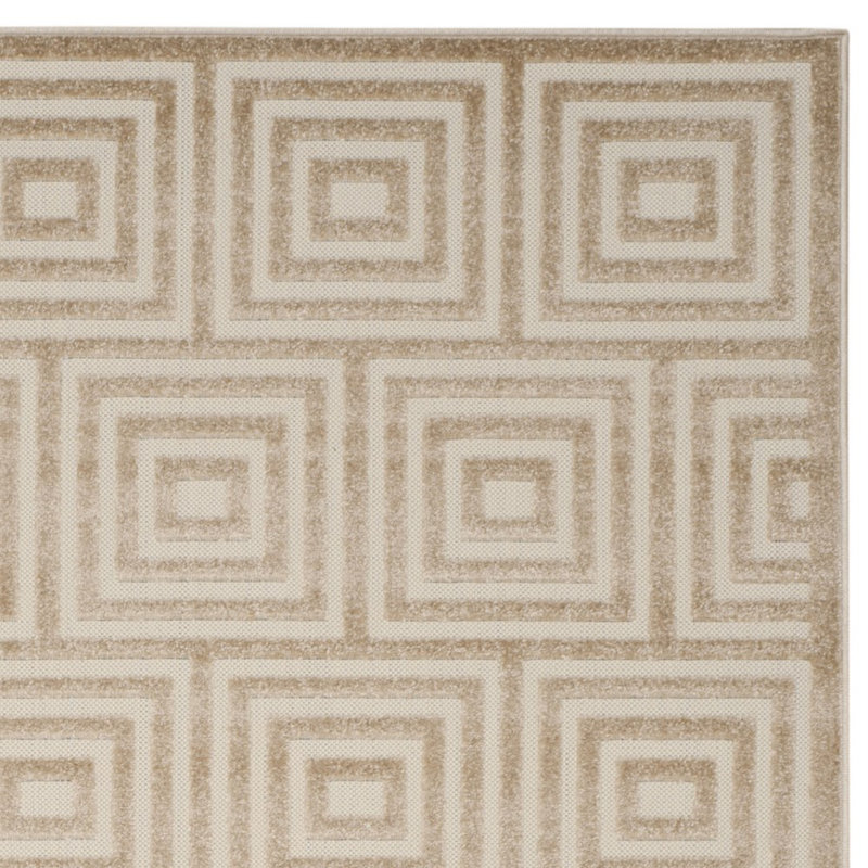 Tapis à motif géométrique Bosco Performance, Rectangle 6 pi 7 po x 9 pi 6 po