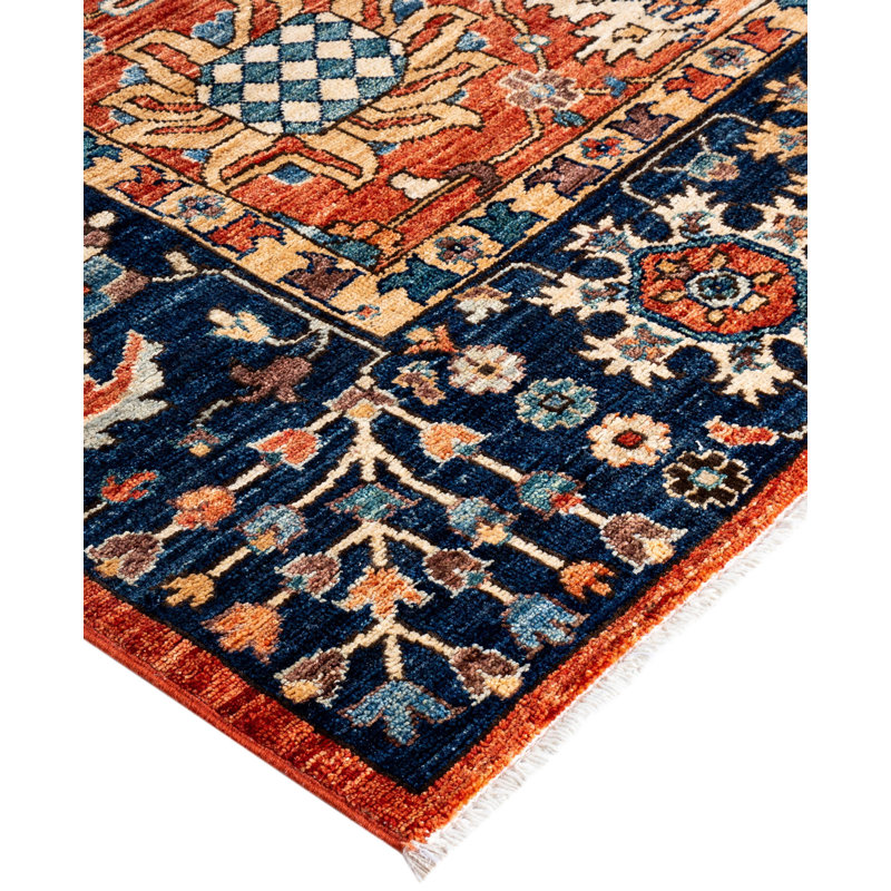 Serapi One-of-a-Kind 9'1" x 11'11" Hand Knotted Area Rug