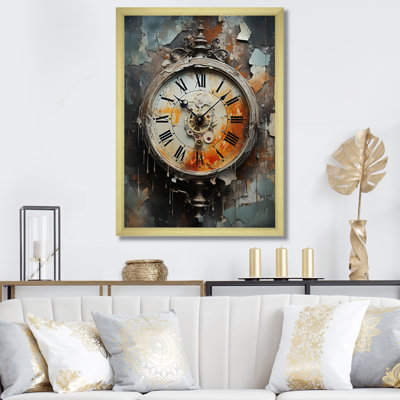 Pukiawe " Clock Industrial Chic I "