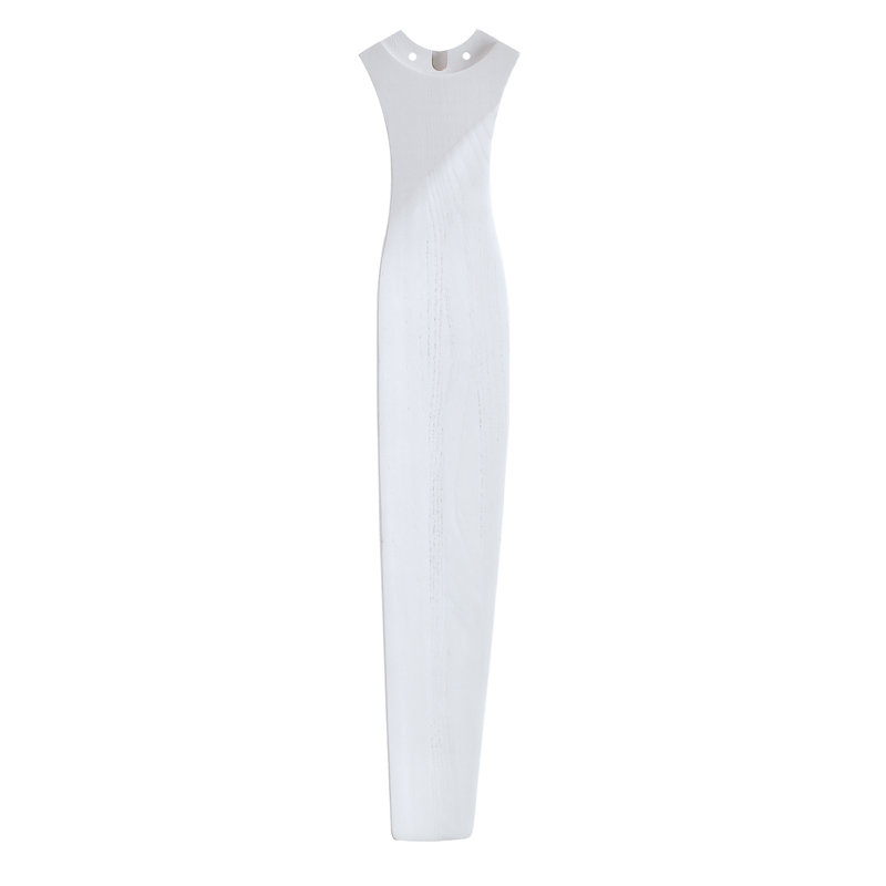 Spitfire DC Custom 64 inch Indoor/Outdoor Ceiling Fan Blades - Matte White, Matte White, 1.5" H x 6.23" W x 31.16" D