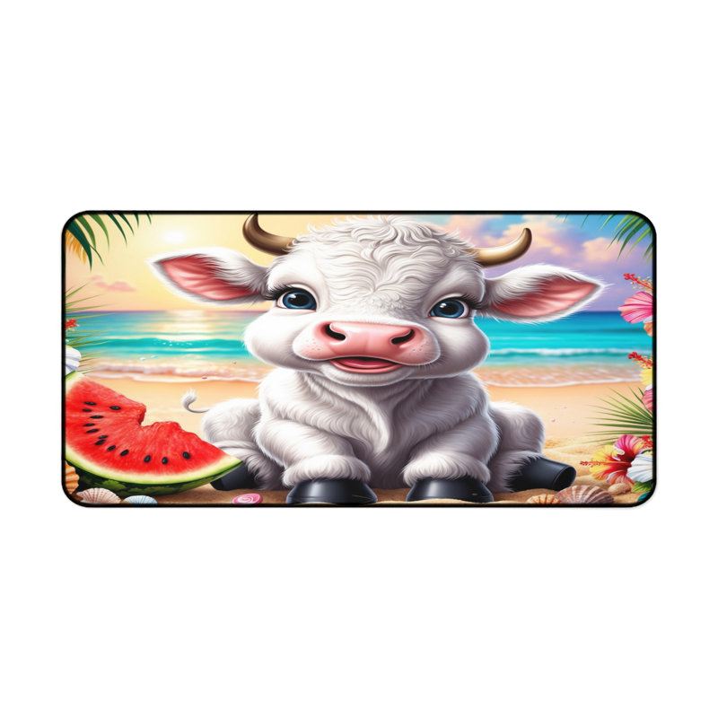 Polyester Desk Pad, 14.4x12.1