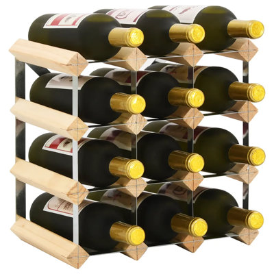 Atkison Wall Mounted Wine Bottle Rack
