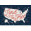 Stars And Stripes I by Laura Marshall - Wrapped Canvas Print