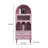 Arched Pink Storage Bookcase