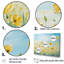 Buttercups Floral Array Field I - Ensemble de décoration murale champ de fleurs-107736274-107736280