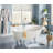 Honeycomb Blackout White Cellular Shade-1372224009