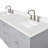 Hamlet 73'' Double Bathroom Vanity with White Quartz Top-26649256-26649259