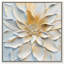 Art mural floral élégant sur toile de lotus par Art Remedy-104343631-104343661