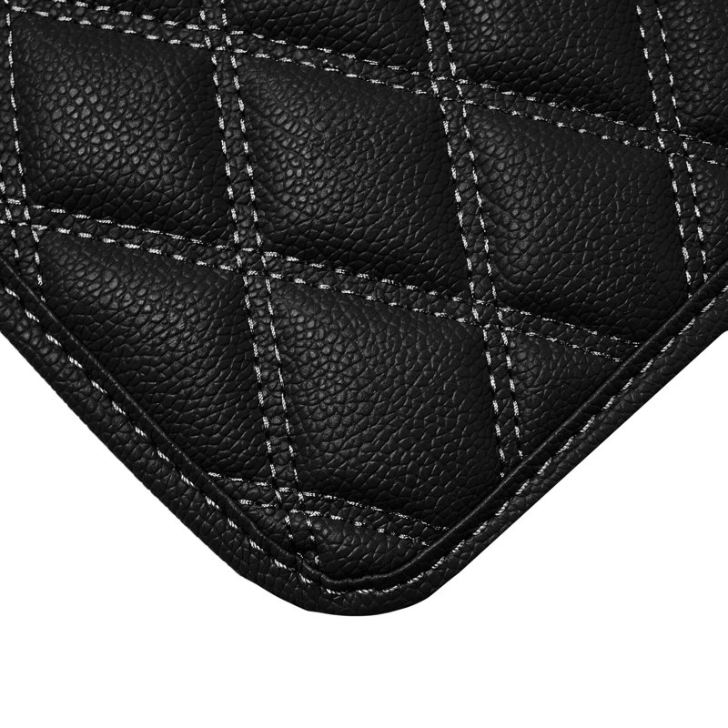 Odoms Non-Slip Door Mat, Black, 40" L x 32" W