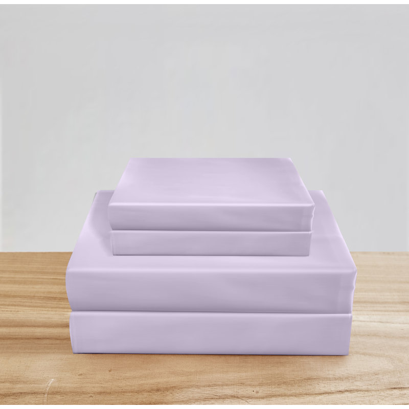 Elegant Comfort Luxurious 4-Piece Silky Satin Sheet Set, Skin And Hair Friendly, Wrinkle, Fade, Stain Resistant With Deep Pockets Fitted Sheet, Cooling Soft Satin Sheet Set