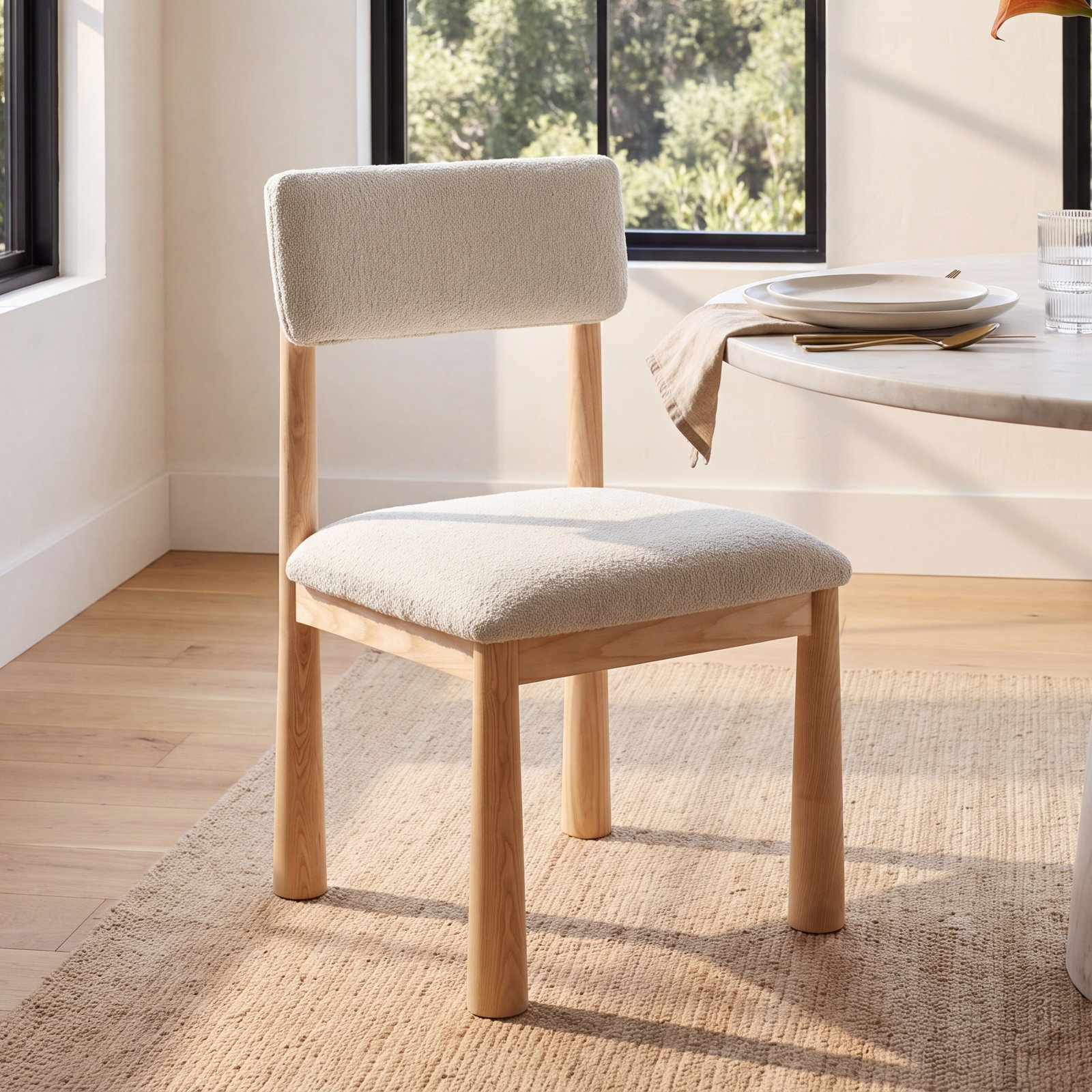 Boston Dining Chair, Taupe
