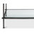 Hand Chased 60'' Glass Top Console Table