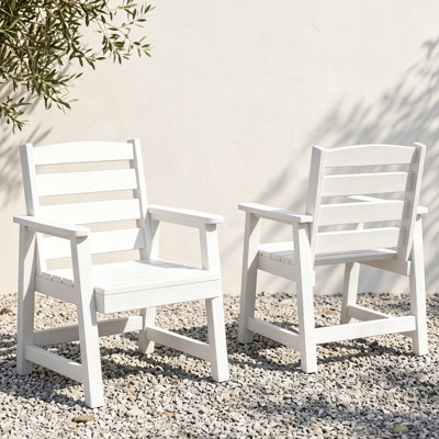 Fauteuils de salle à manger de patio