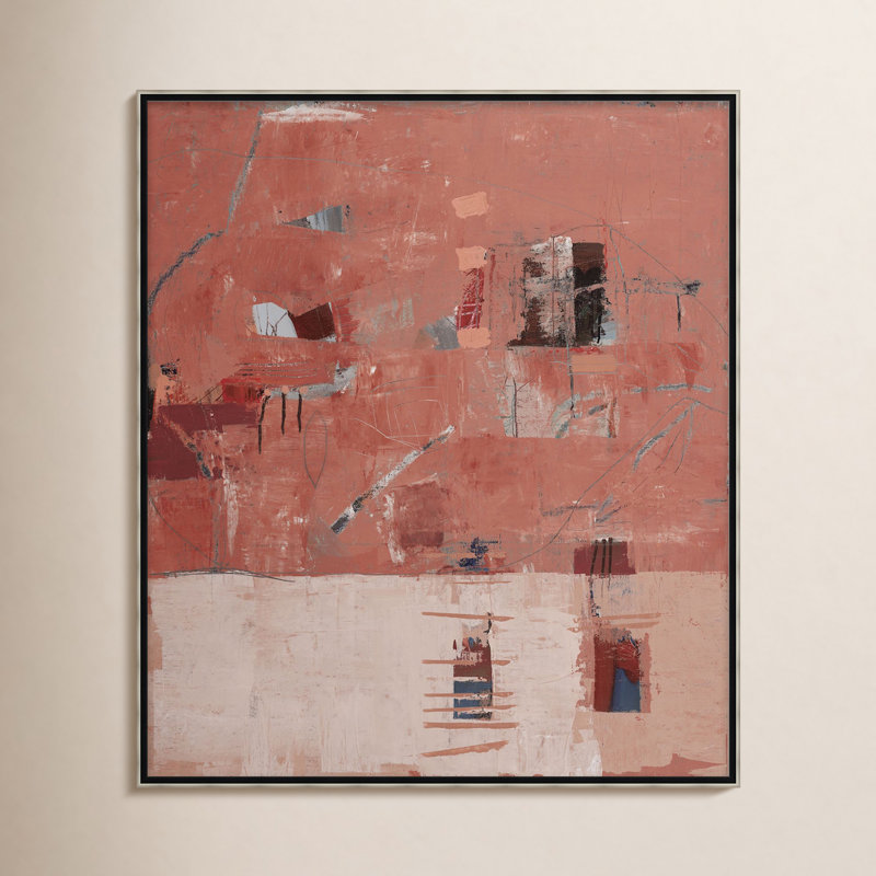 Neo Terracotta " Neo Terracotta 1 " by Studio L57 Affinity, 50.25" H x 43.25" W