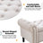Lunara 67" Storage Bench for Bedroom End of Bed King Size with Tufted Seat and Nailhead Trims Roll Arms-1408661905-1385438660