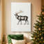 Snowwhite Carols Square-Premium Gallery Wrapped Canvas-2005736201